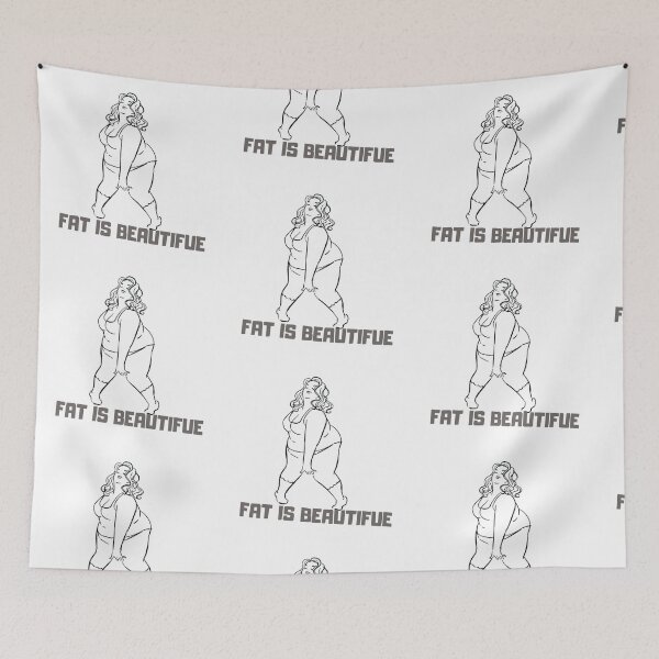 Item preview, Fat Is Beautifue  Lover T-shirts Tee designed and sold by chanat3659.