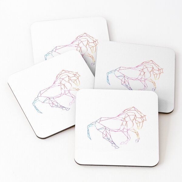 Item preview, Multicolored horse designed and sold by lookperfect.