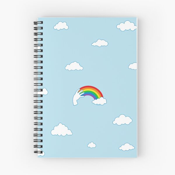 Item preview, ASL Rainbow and Clouds designed and sold by QueerASL.