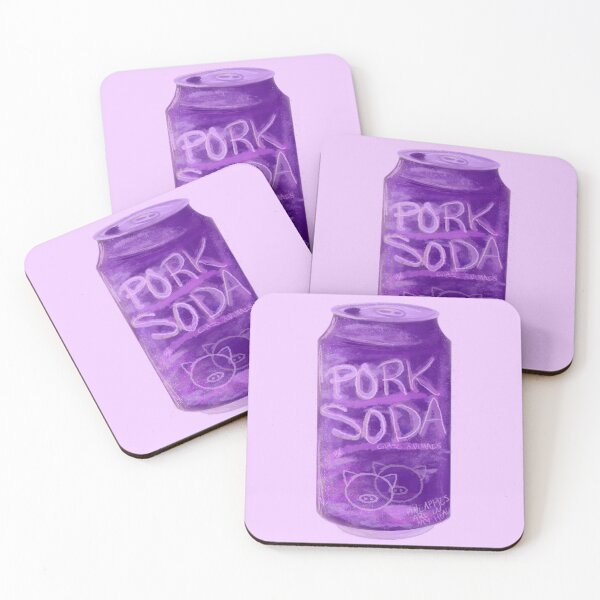 Item preview, Glass Animals Pork Soda Can designed and sold by BuhBailey.