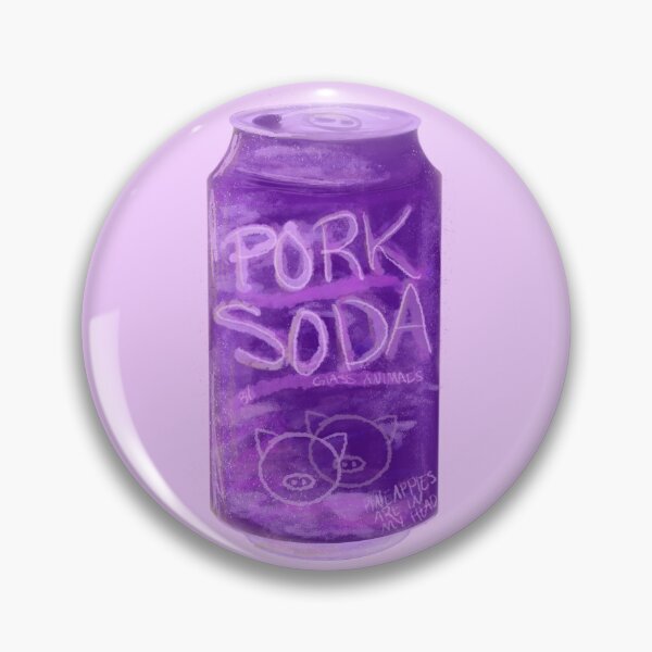 Item preview, Glass Animals Pork Soda Can designed and sold by BuhBailey.