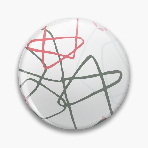 Item preview, Modern Pattern Overlapping Lines designed and sold by TheresePrintArt.