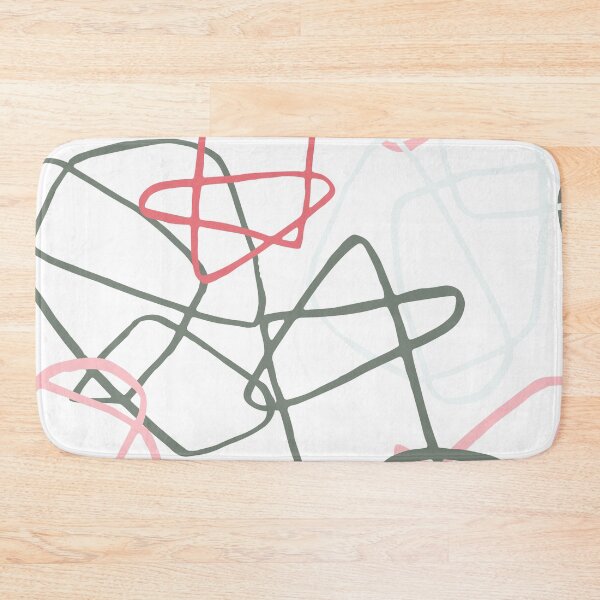 Item preview, Modern Pattern Overlapping Lines designed and sold by TheresePrintArt.