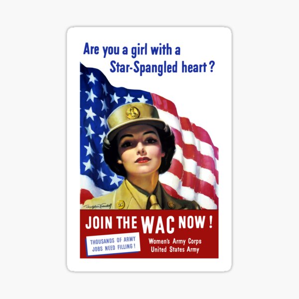 Item preview, Join The WAC Now -- Army Recruiting designed and sold by warishellstore.