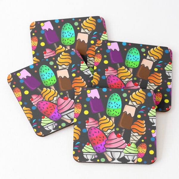 Item preview, Colorful Ice Cream Doodle designed and sold by Soumita.