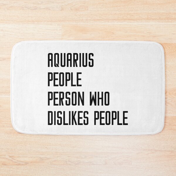 Item preview, Aquarius People Person Who Dislikes People Astrology Astronomy Lover, Funny Meme Gift for Best Friend boyfriend girlfriend designed and sold by joygift369.