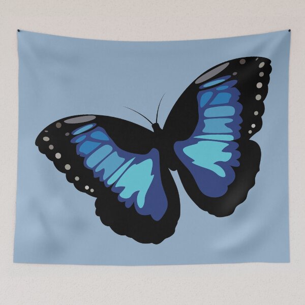 Aperçu de l'œuvre Papillon bleu créée et vendue par alexisrg.