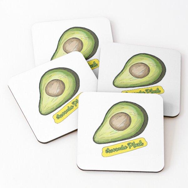Item preview, Funny Avocado Plush designed and sold by LifeDesignStore.