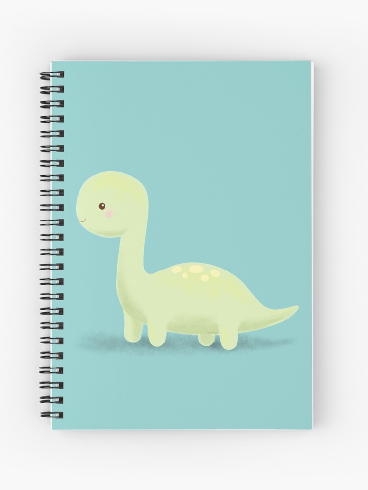 Cuaderno personalizado con espiral de dinosaurio volcán de dinosaurio, azul  oscuro, cuaderno personalizado para niños, adolescentes, niñas, mujeres
