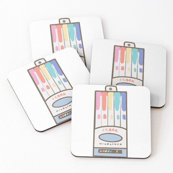 Item preview, Zebra Mildliner Highlighters designed and sold by berrypiestudio.