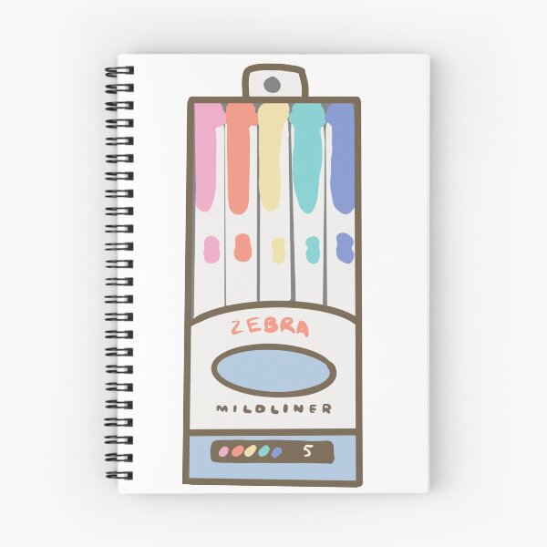 Item preview, Zebra Mildliner Highlighters designed and sold by berrypiestudio.