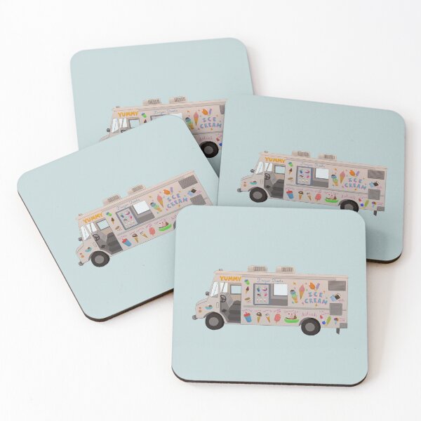 Item preview, Ice Cream Truck Digital Art (Gradient) designed and sold by tifft.