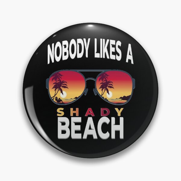 Item preview, Nobody likes a shady beach designed and sold by Docartdesign.