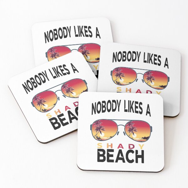 Item preview, Nobody likes a shady beach designed and sold by Docartdesign.