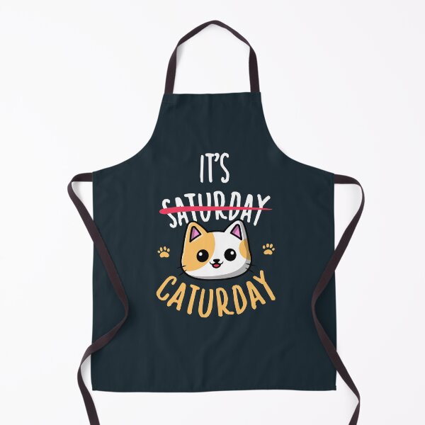Item preview, it's Caturday - Best Gift for cats lovers designed and sold by redblackline.