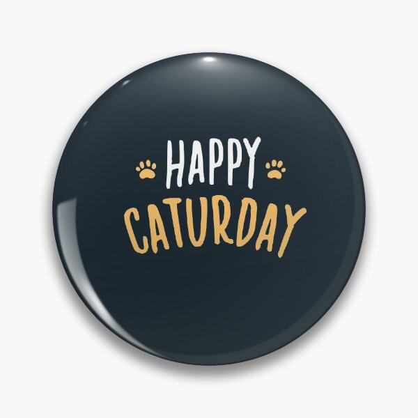 Item preview, Happy Caturday - Best Gift for cats lovers designed and sold by redblackline.