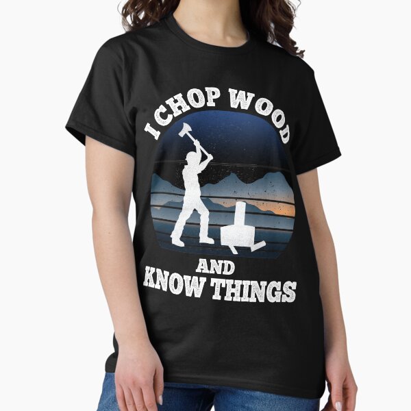 Item preview, Cool Lumberjack Chopping Wood designed and sold by LeGND.