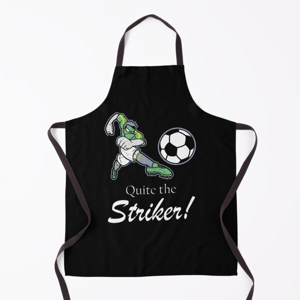 Item preview, Quite the striker sticker futball soccer designed and sold by glitchman2.