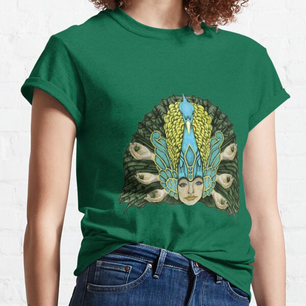 The Hierophant (Peacock warrior) Classic T-Shirt
