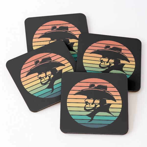 Item preview, Cowboy head retro sunset vintage designed and sold by Trantor-Tees.