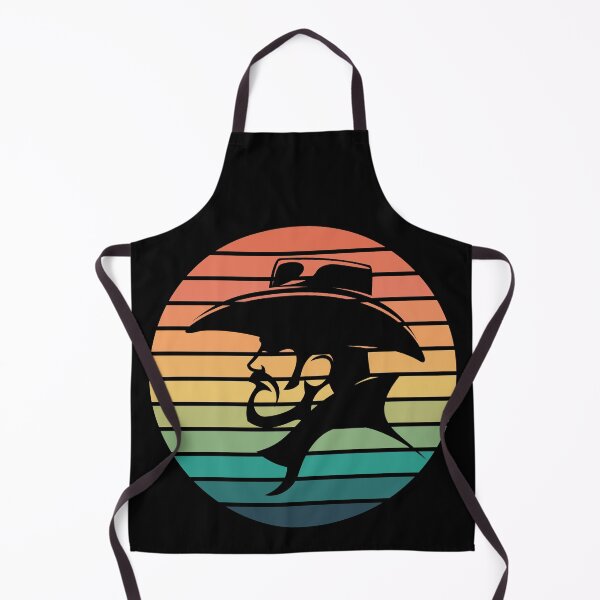 Item preview, Cowboy head retro sunset vintage designed and sold by Trantor-Tees.
