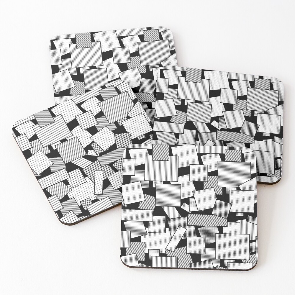Item preview, Coasters (Set of 4) designed and sold by CatKing-Design.