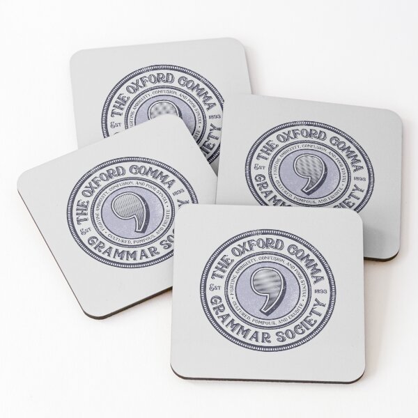Item preview, The Oxford Comma Grammar Society designed and sold by kg07.