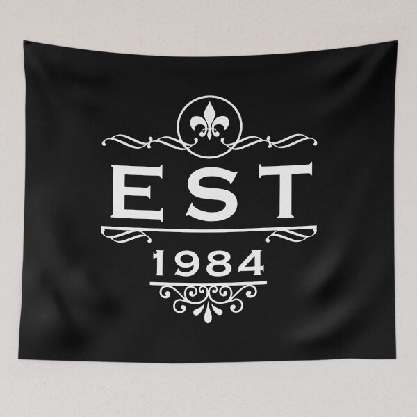 Item preview, Established 1984 designed and sold by Fives55.