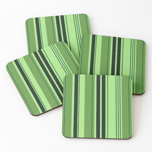 Item preview, Mint Green Stripes, Monochromatic Geometric Pattern by Courtney Hatcher designed and sold by cghatcherart.