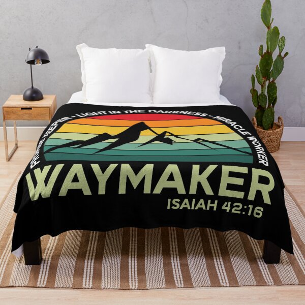 Item preview, Waymaker Miracle Worker Promise Keeper designed and sold by ChristianLife.