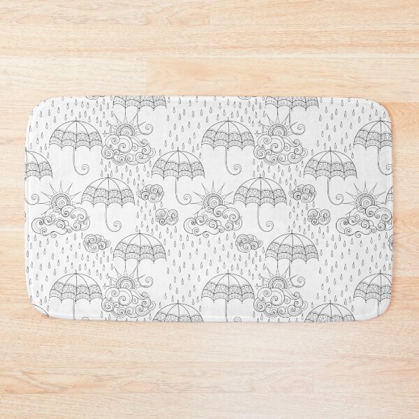 Item preview, Noncolored Fairytale Weather Forecast Print designed and sold by lissantee.