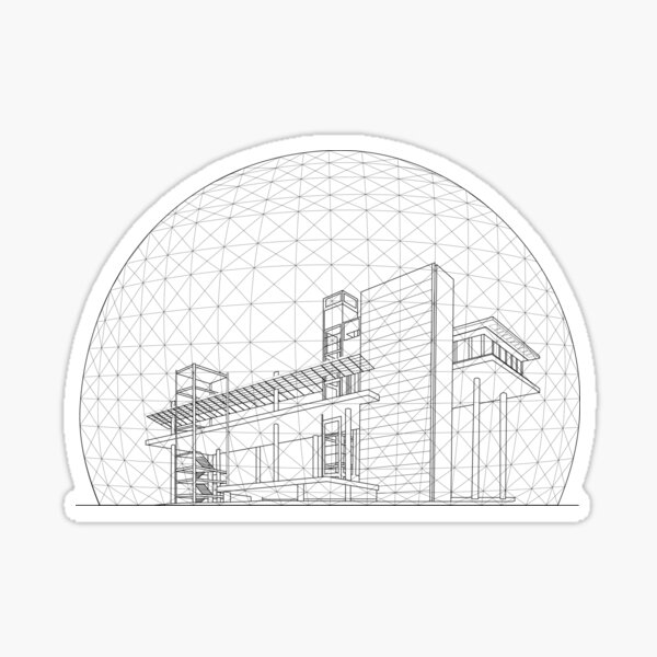 Item preview, Richard Buckminster Fuller • Montreal Biosphere designed and sold by katemccarty.