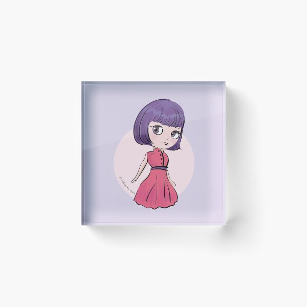 Item preview,   doll art, cute and kawaii illustration designed and sold by princessmi-com.