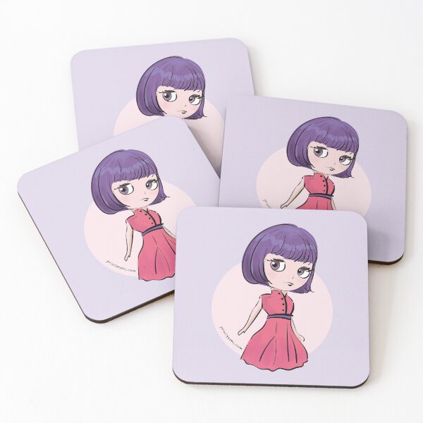 Item preview,   doll art, cute and kawaii illustration designed and sold by princessmi-com.