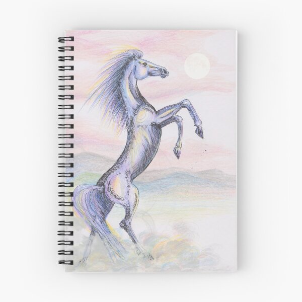 Item preview, Rearing horse in a dusty valley designed and sold by FerretSteph.