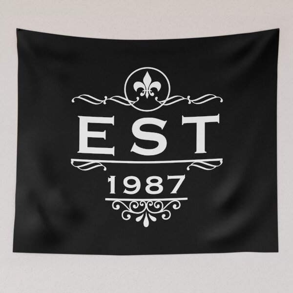 Item preview, Established 1987 designed and sold by Fives55.