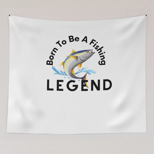 Item preview, Born To Be A Fishing Legend designed and sold by Morana5.