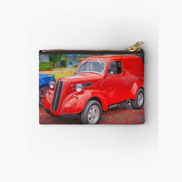 Item preview, 1949 Red English Ford Thames Panel Truck  designed and sold by RichFrancoCars.