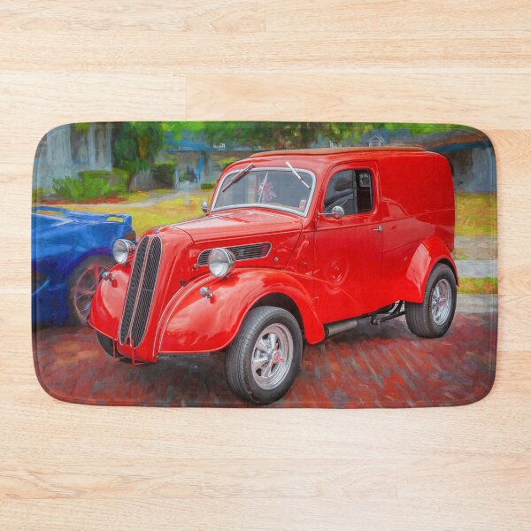 Item preview, 1949 Red English Ford Thames Panel Truck  designed and sold by RichFrancoCars.