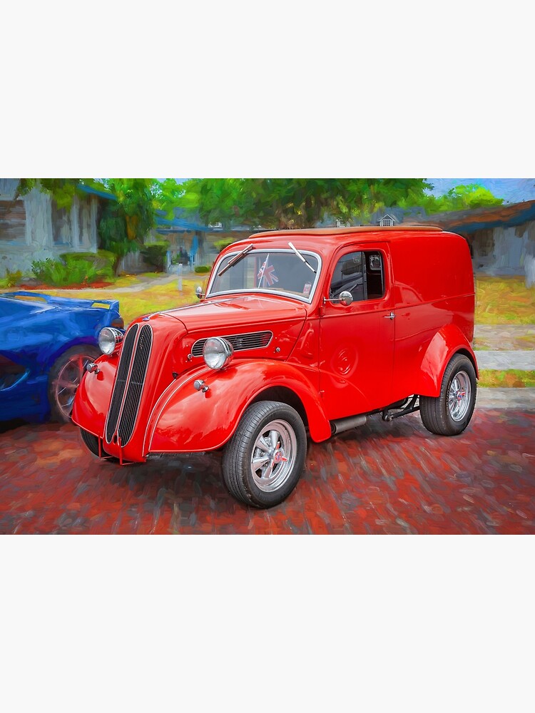 1954 Pink Ford Cab Over Engine Truck X107 Poster for Sale by  RichFrancoCars