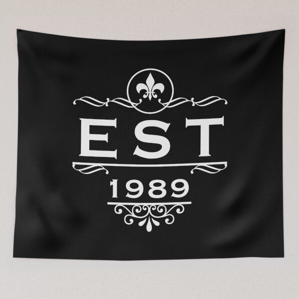 Item preview, Established 1989 designed and sold by Fives55.