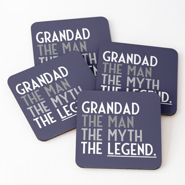 Item preview, Grandad - The Man, The Myth, The Legend. designed and sold by neon-light.