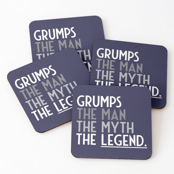 Item preview, Grumps - The Man, The Myth, The Legend. designed and sold by neon-light.