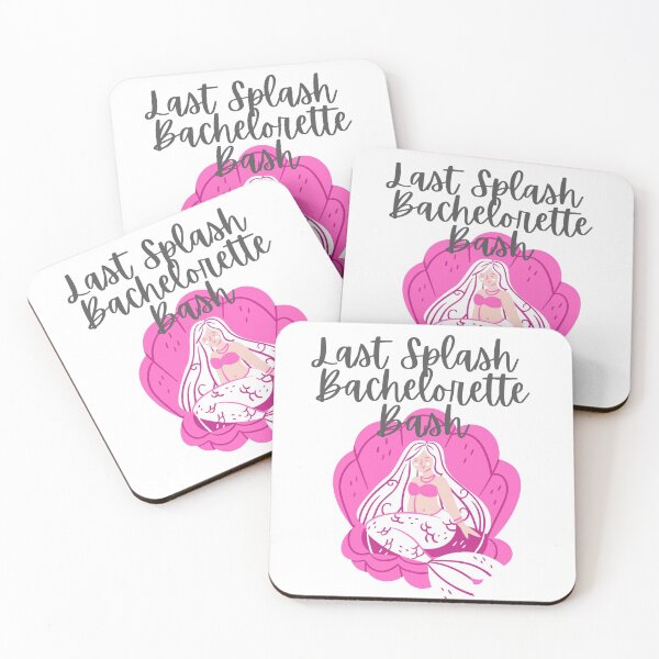 Artikelvorschau, Last Splash Bachelorette Bash Rosa Meerjungfrauen-Muschel entworfen und verkauft von elevated-aura.