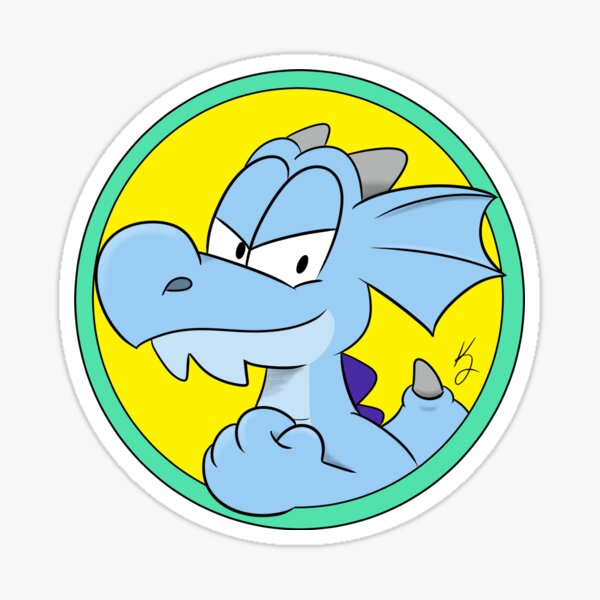 Frizard the Dragon  Sticker