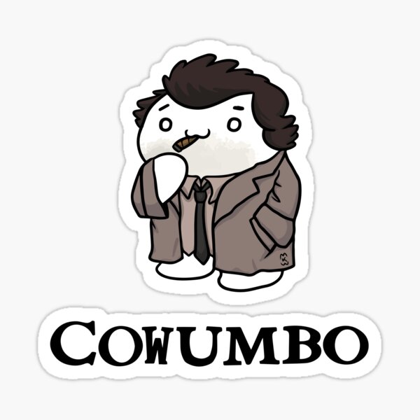 Cowumbo Sticker