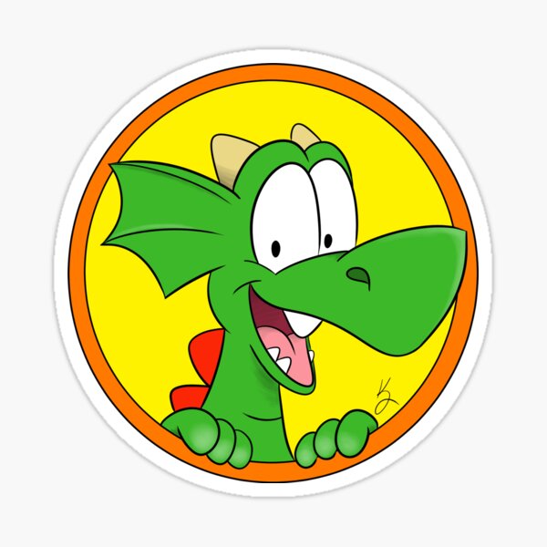 Item preview, Zookie the Dragon  designed and sold by ZookieCartoons.
