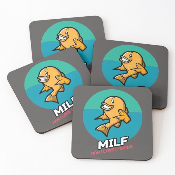 Item preview, MILF Man I Love Fishing Design designed and sold by VandJStore.