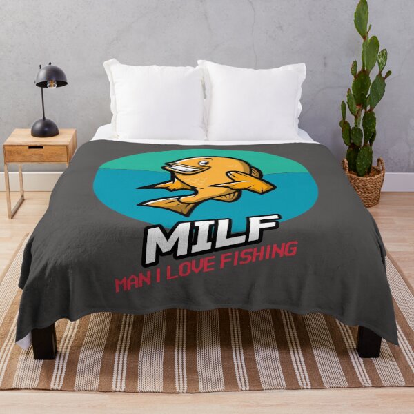 Item preview, MILF Man I Love Fishing Design designed and sold by VandJStore.