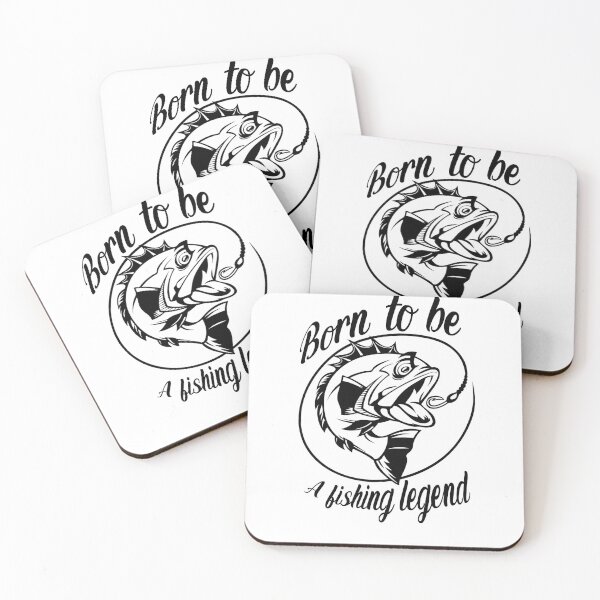 Item preview, Born To Be A Fishing Legend  designed and sold by AMINE  ★★★★★.